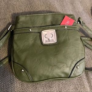 NWT Rosetti Olive Green Crossbody Purse